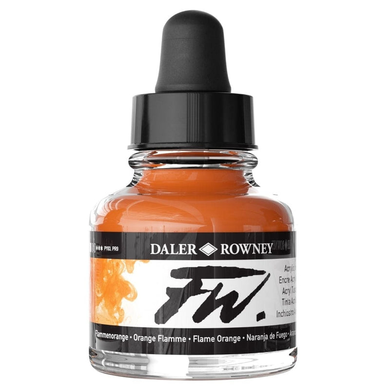 FILA NEW FILA NEW FW Ink 29.5ml Flame Orange Daler Rowney FW Ink 29.5ml