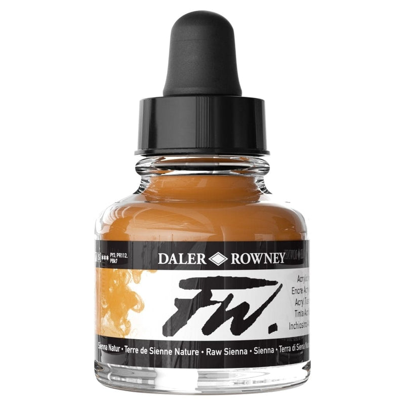 FILA NEW FILA NEW FW Ink 29.5ml Raw Sienna Daler Rowney FW Ink 29.5ml