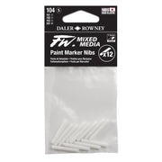 FILA NEW FILA NEW FW Marker Nib Set 4 Chisl 1-3mm Daler Rowney FW Mixed Nib Sets For Media Paint Markers