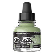FILA NEW FILA NEW Pearlescent 29.5ml Silver Moss Daler Rowney FW Pearlescent Inks 29.5ml
