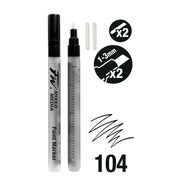 FILA NEW FILA NEW 104 FW Marker Set 2x sm 1-3mmch+Nbs Daler Rowney FW Refillable Paint Markers Set