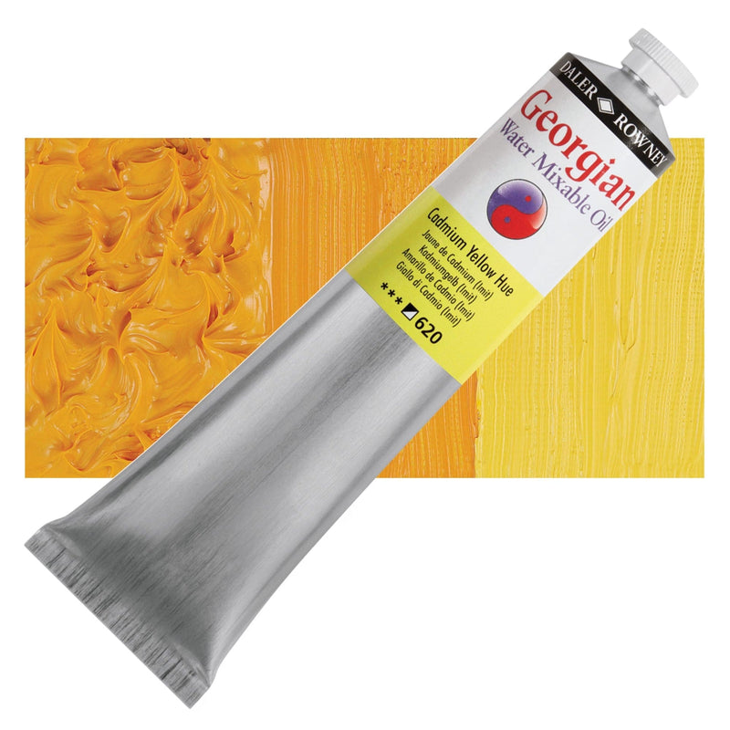 Daler-Rowney Georgian Watermixable Oils Cadmium Yellow Hue