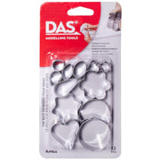 DAS FILA NEW DAS Tools Blister 12 Metal Clay Cutters