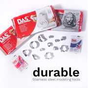 DAS FILA NEW DAS Tools Blister 12 Metal Clay Cutters