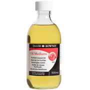 DALER ROWNEY GEORGIAN FILE NEW Purified Linseed Oil 500ml Georgian Purified Linseed Oil Medium