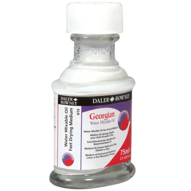 DALER ROWNEY GEORGIAN WATERMIXABLE DALER ROWNEY Georgian Water Mixable Fast Drying Medium 75ml