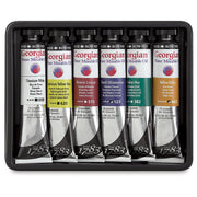 DALER ROWNEY GEORGIAN WATERMIXABLE DALER ROWNEY Georgian Water Mixable Starter Set 6x20ml