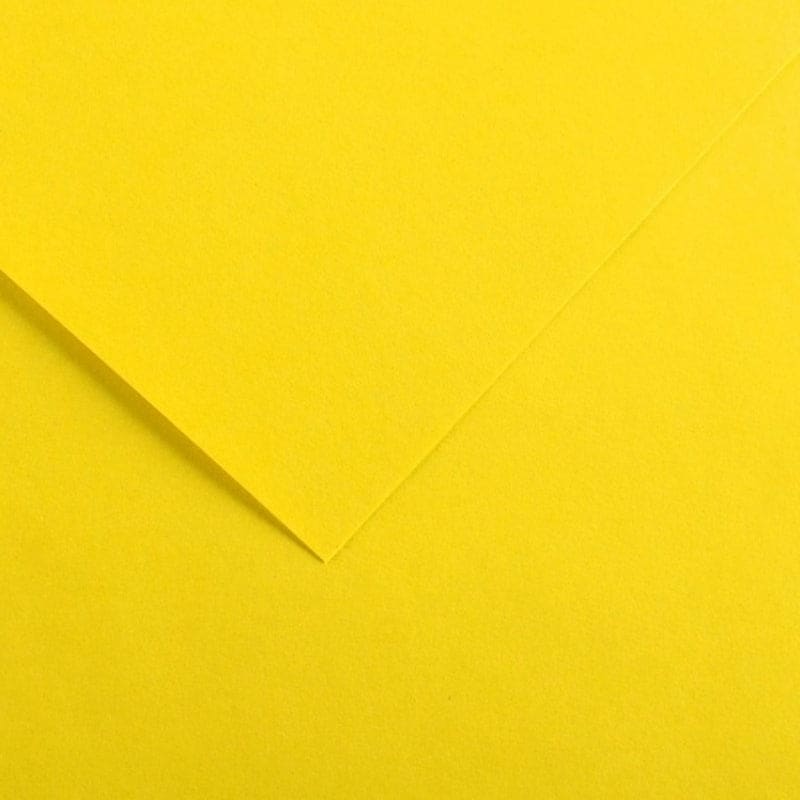 CANSON IRIS VIVALDI FILA NEW Iris Vivaldi 240 Sheet 04 Canary Yellow 50 x 65 cm Iris Vivaldi Sheets 50x65cm