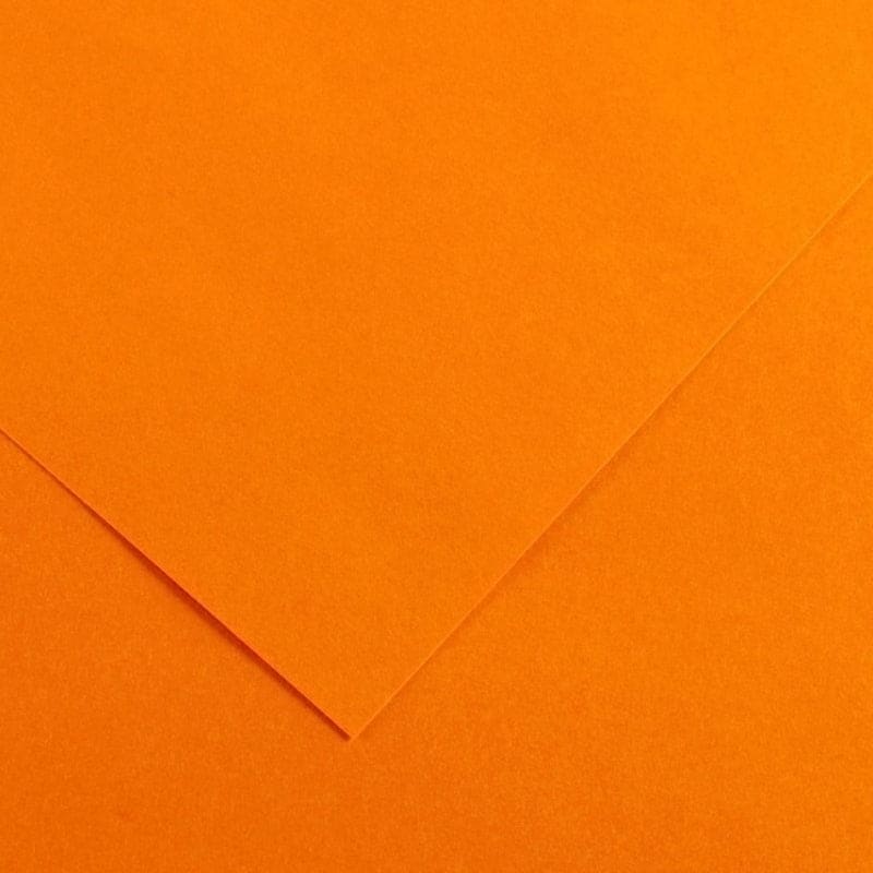 CANSON IRIS VIVALDI FILA NEW Iris Vivaldi 240 Sheet 08 Clementine 50 x 65 cm Iris Vivaldi Sheets 50x65cm