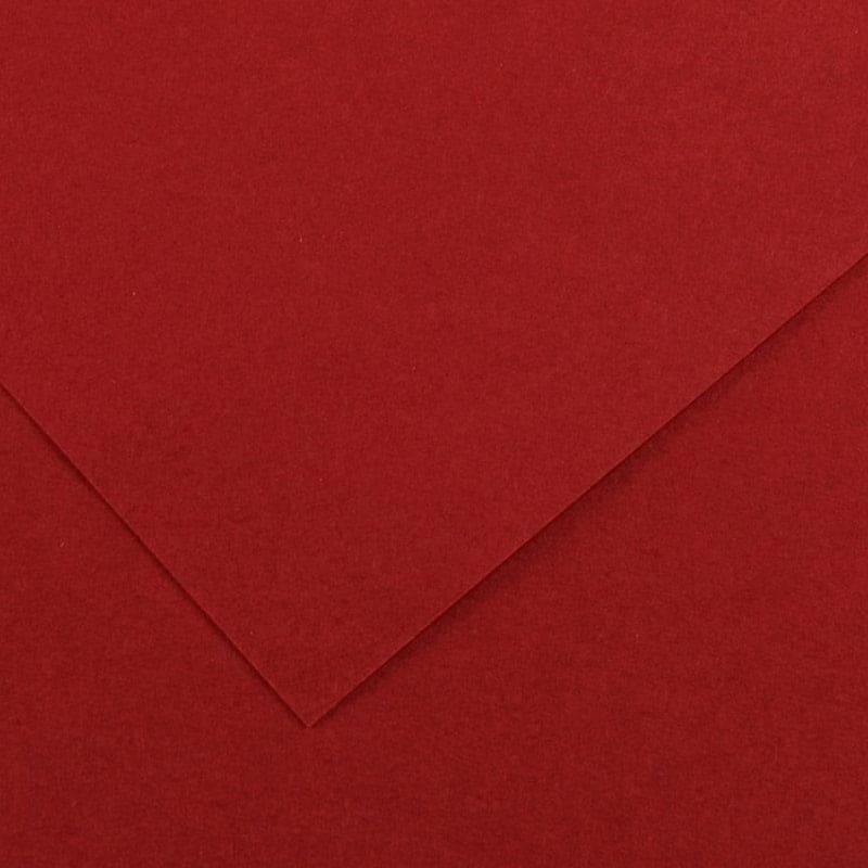 CANSON IRIS VIVALDI FILA NEW Iris Vivaldi 240 Sheet 16 Dark Red 50 x 65 cm Iris Vivaldi Sheets 50x65cm