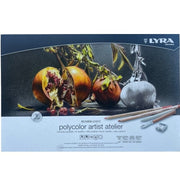 LYRA Lyra Rembrandt Polycolor Artist Atelier Wooden Box 106 pcs