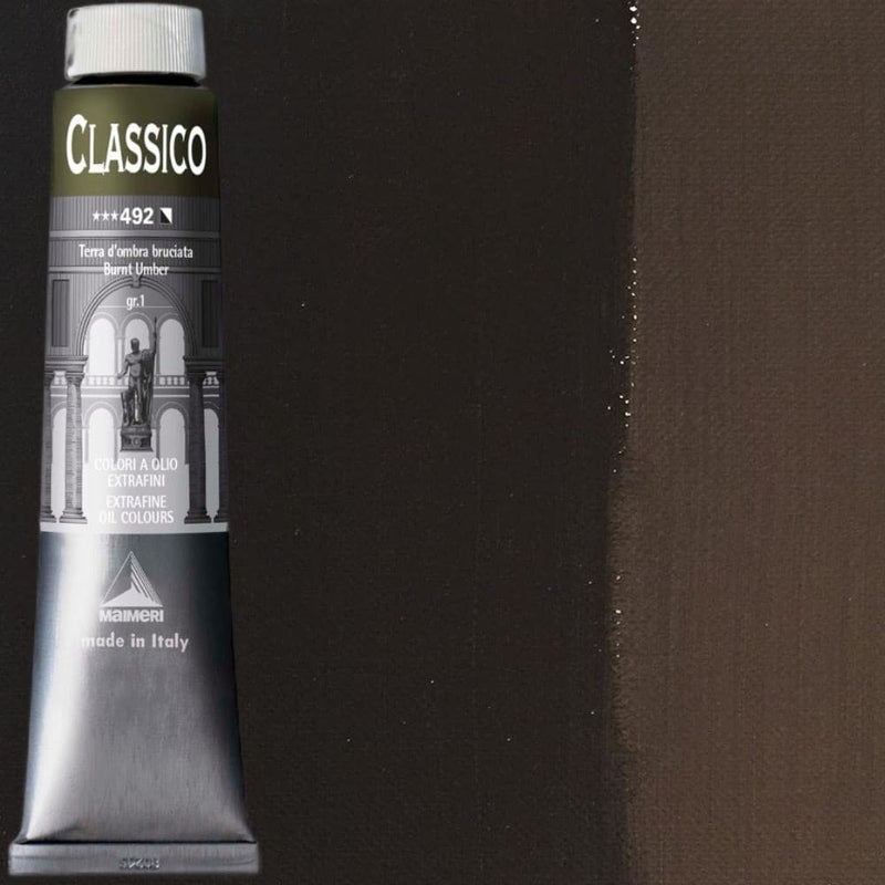 Maimeri Classico 492 Burnt Umber