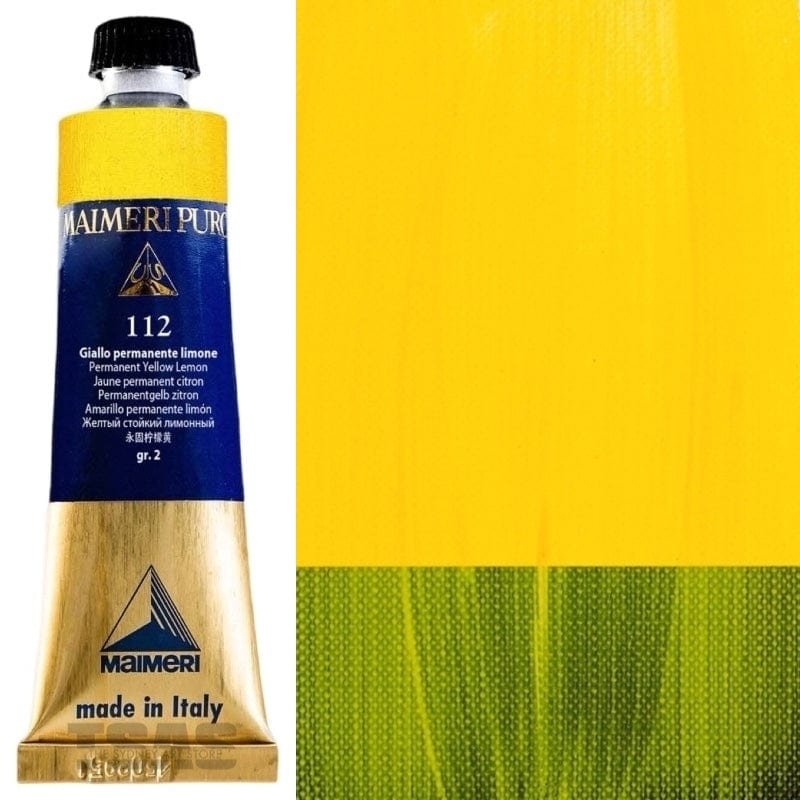 Maimeri Puro 112 Perm Yellow Lemon 40ml