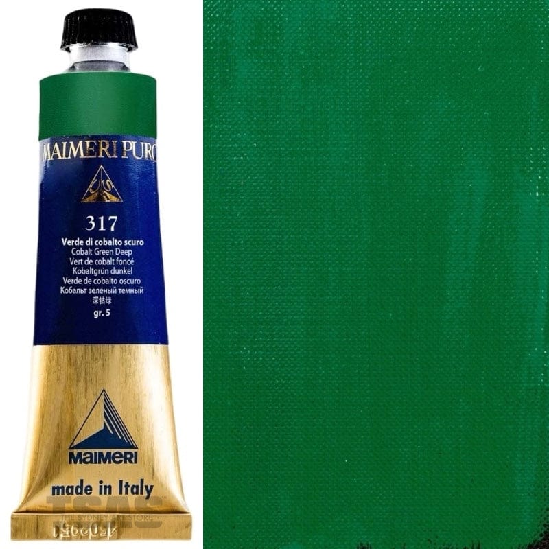 Maimeri Puro 317 Cobalt Green Deep 40ml