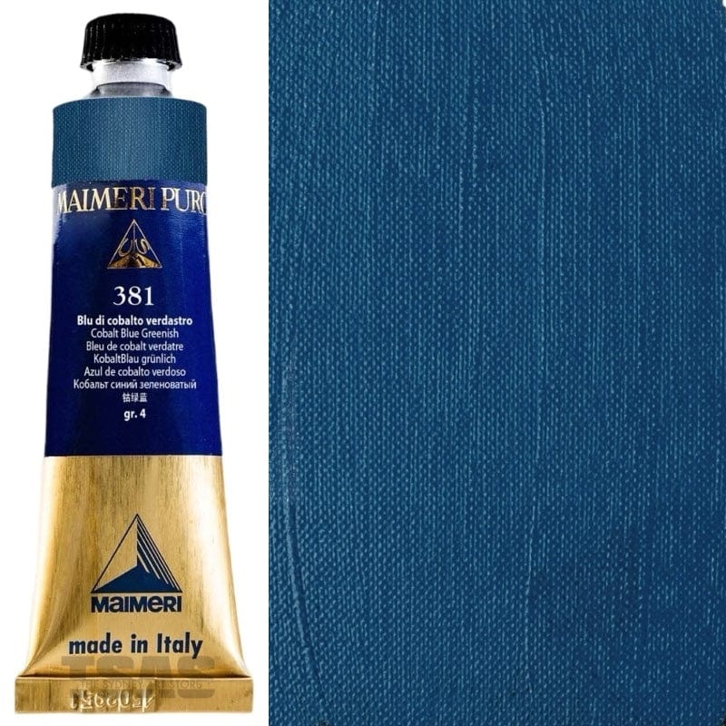 Maimeri Puro 381 Cobalt Blue Green 40ml