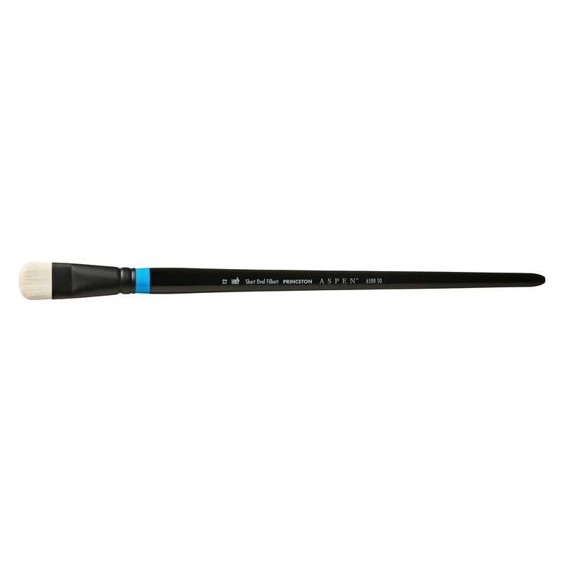 PRINCETON PRINCETON Princeton Aspen 6500 LH Short Oval Filbert
