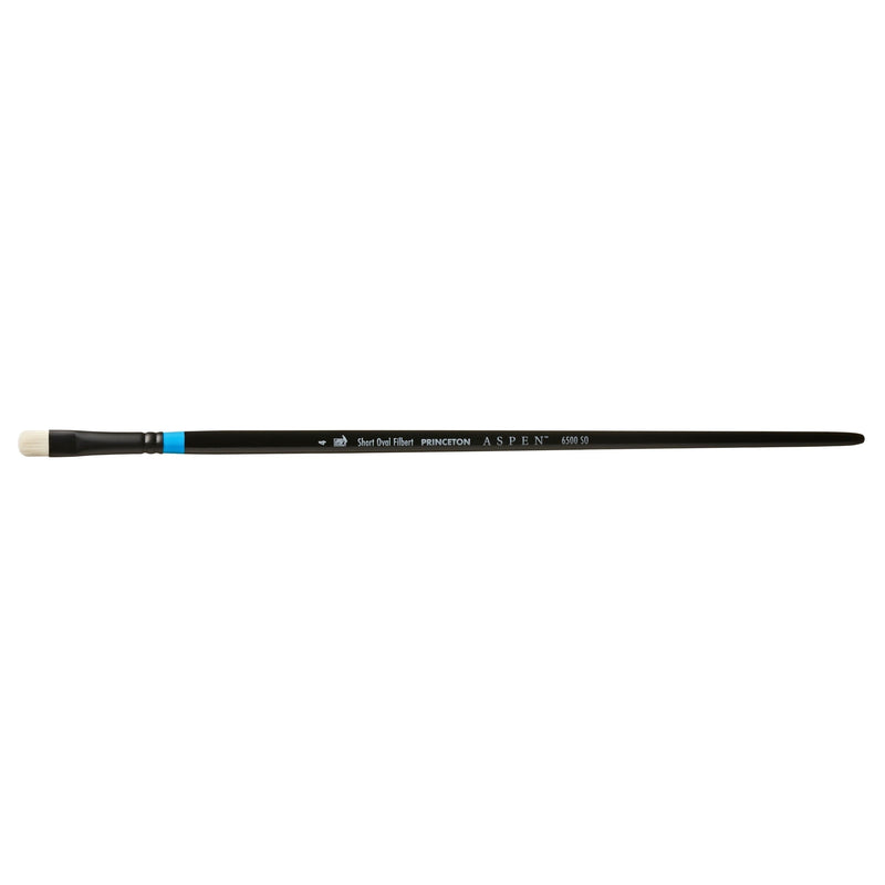PRINCETON PRINCETON Princeton Aspen 6500 LH Short Oval Filbert