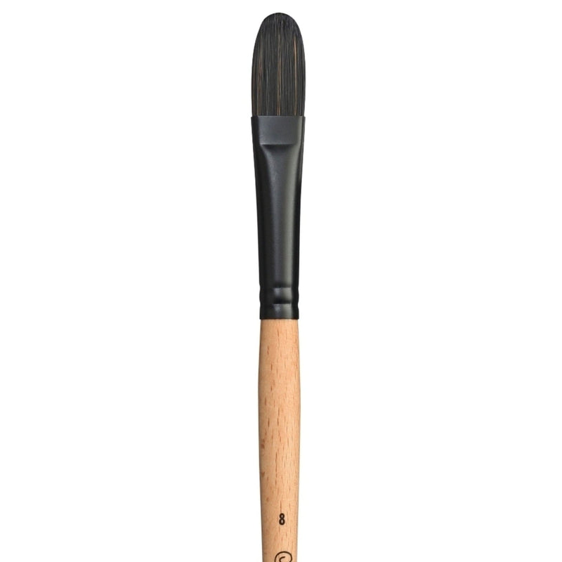 PRINCETON PRINCETON Catalyst SYN LH Filbert Size 8 Princeton Catalyst 6400 LH Filbert