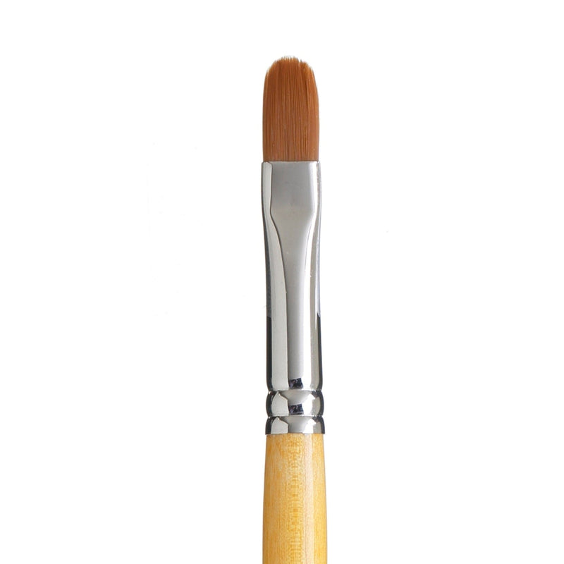 PRINCETON PRINCETON Snap SYN Gold SH Filbert Size 8 Princeton Snap 9650 Gold SH Filbert