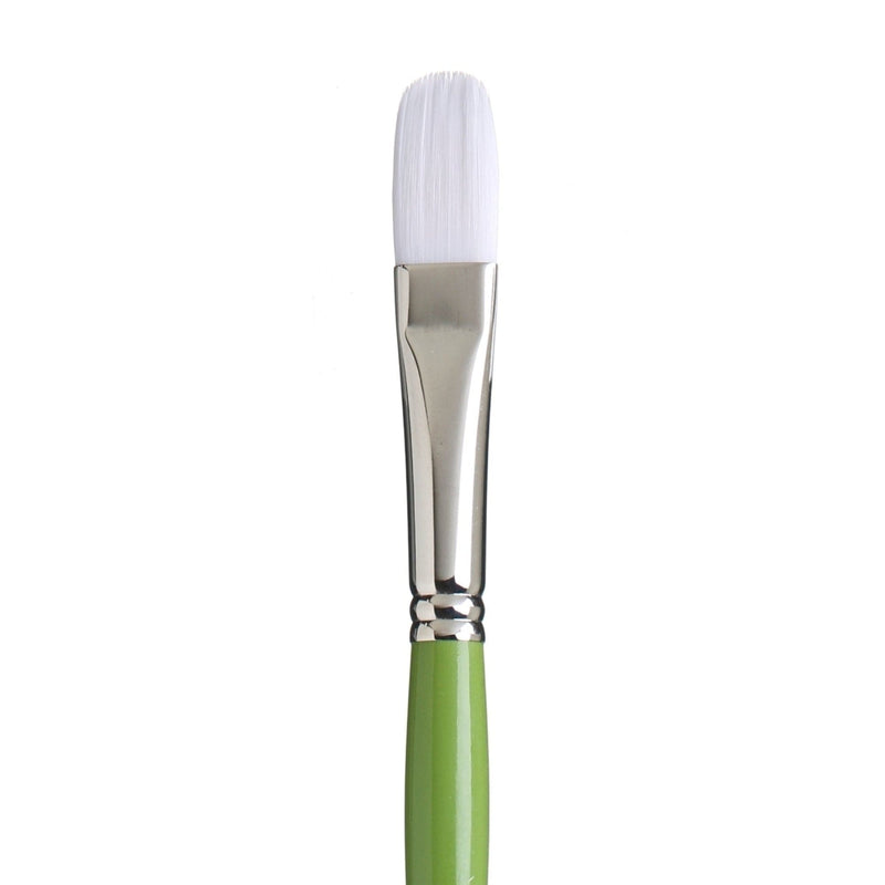PRINCETON PRINCETON Snap SYN White LH Filbert Size 8 Princeton Snap 9800 White LH Filbert