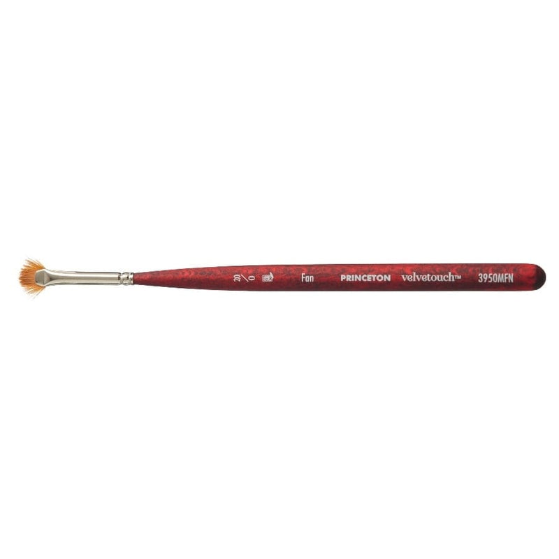 PRINCETON PRINCETON SH Mini Fan Size 20/0 Princeton Velvetouch 3950 SH Mini Fan Size 20/0