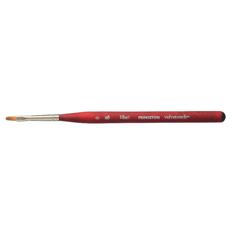 PRINCETON PRINCETON SH Mini Filbert Size 0 Princeton Velvetouch 3950 SH Mini Filbert Size 0
