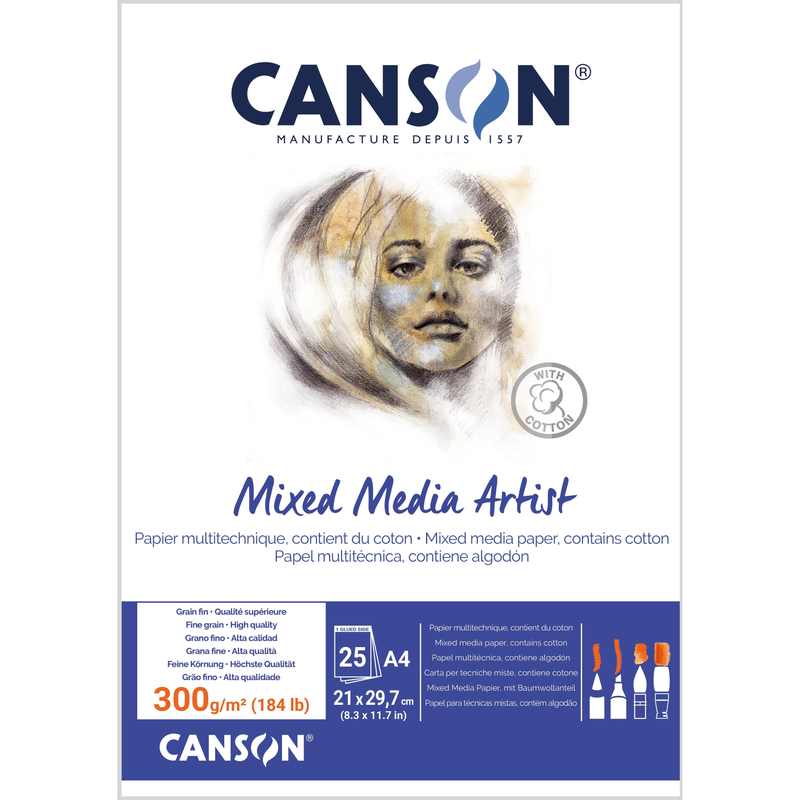 Canson Mixed Media Artist Pads