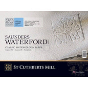 SAUNDERS SAUNDERS 26x36cm / Cold Press Saunders Waterford 300gsm Watercolour Blocks