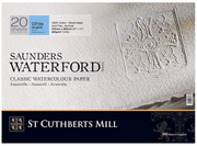 SAUNDERS SAUNDERS Cold Press / 36x51cm Saunders Waterford 300gsm Watercolour Blocks