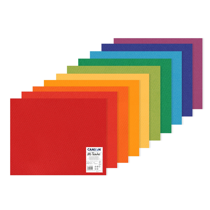 Canson Mi-Teintes 160gsm Assorted Sheets 50x65cm