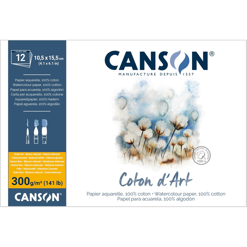 Canson Coton d'Art Pads : COMING SOON