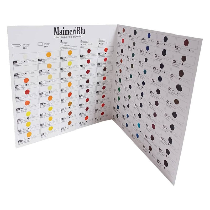 Maimeri Blu Dot Cards 90 Colours